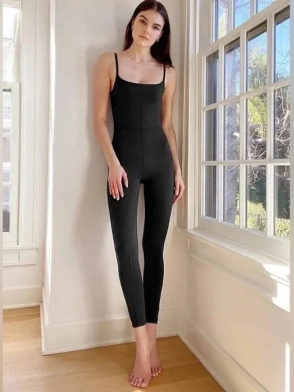 Aritzia Wilfred Free Divinity Jumpsuit Black Size Medium